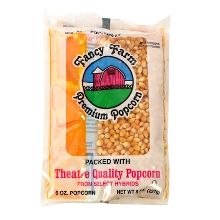 Fancy Farms Miniature Maxi Kit Popcorn 8 oz., PK36 PK36 4050-60